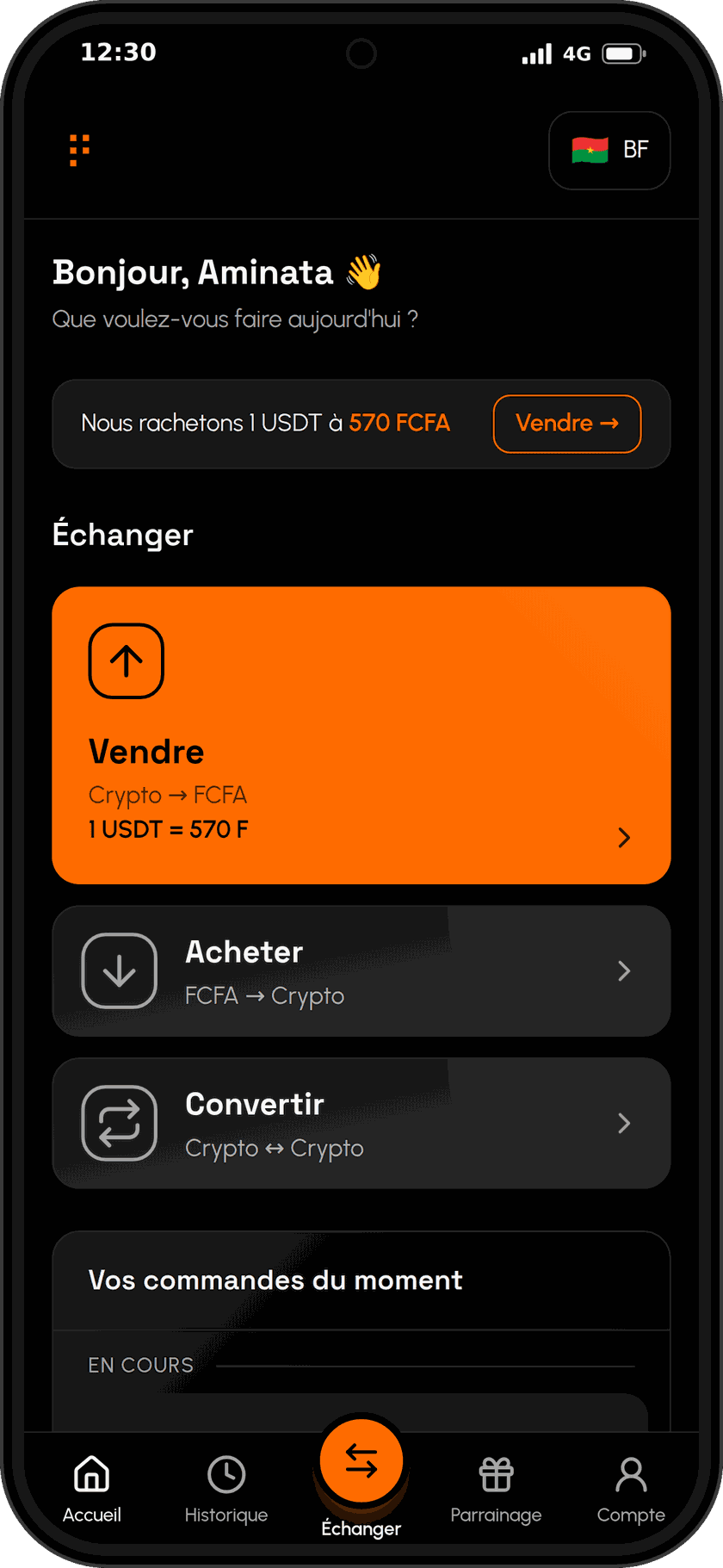 FasoChange App